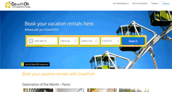 Desktop Screenshot of gowithoh.com